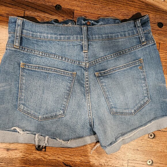 Madewell Button up Jean Shorts - Picture 2 of 4